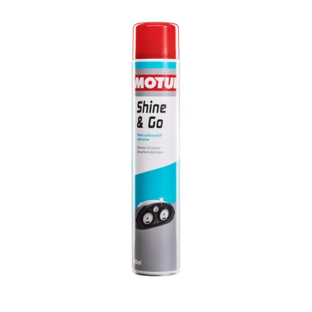 Revitalizador y Brillador de superficies plásticas Shine & Go x 0.750 L