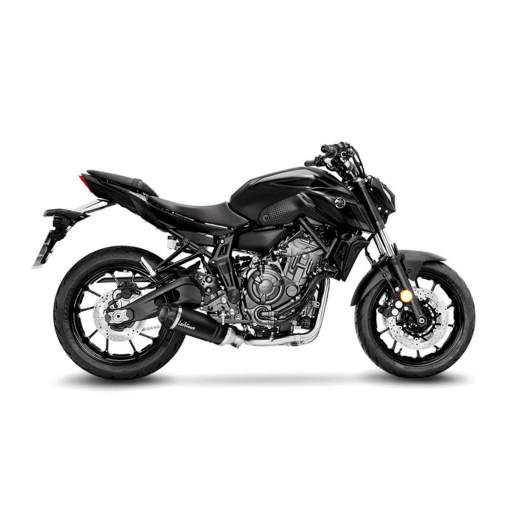 Exosto Full System Leovince LV One Evo Black Yamaha MT-07 21 E5