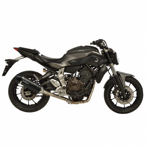 [14105E] Full system Leovince Lv One Evo Yamaha MT-07 2014-16