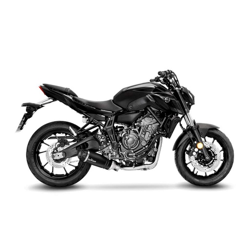 [14361E] Exosto Full System Leovince LV One Evo Black Yamaha MT-07 21 E5