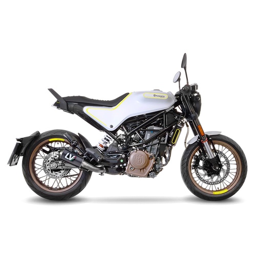 [15219C] Exosto Slip-on Leovince LV10 Carbono Husqvarna Vitpilen 401 18