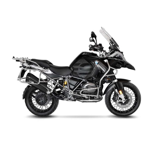 [15301B] Exosto Slip-on Leovince LV-12 Black BMW R1250GS / Adventure