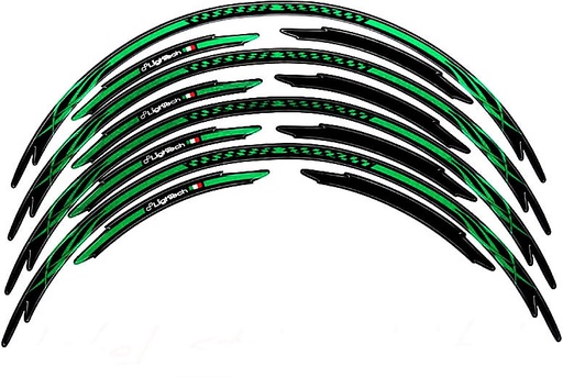 [STK046] Calcomania Rueda Stripe Tribal