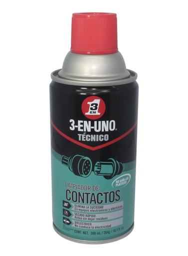 [6440300] Limpiador Contactos 300 ml / 10.1 fl oz. 3-EN-UNO® TÉCNICO