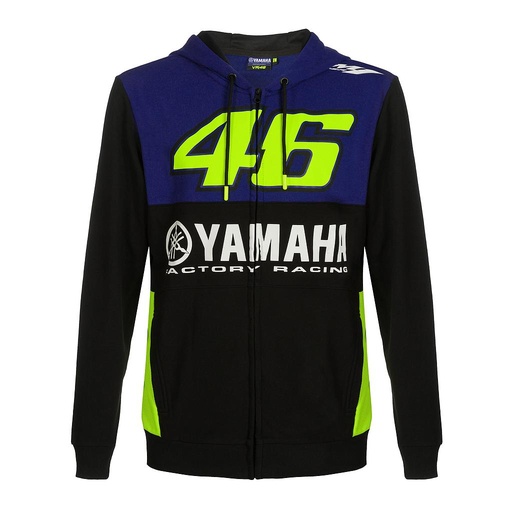 Buzo Sudadera VR46 Yamaha Con Capucha 