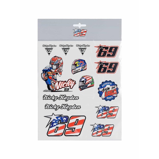 [1854004] Calcomanias NICKY HAYDEN Grande