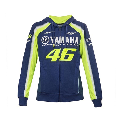 Buzo Mujer Yamaha Racing VR46 con Capucha