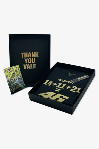 Camiseta VR46 Valencia 2021 en Caja Edicion Premium