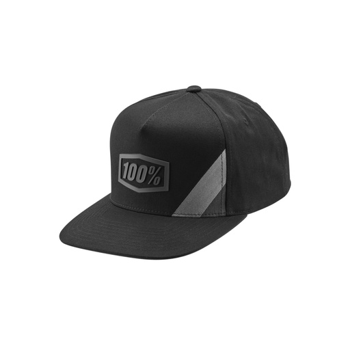 [20050-057-01] Gorra 100% Cornerstone Trucker Negro/Gris