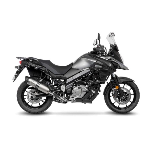 [14377E] Exosto Full System Leovince Evo Inox Suzuki V-strom 650