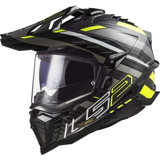 [130605] Casco Doble Proposito LS2 MX701 Explore Carbon Extend