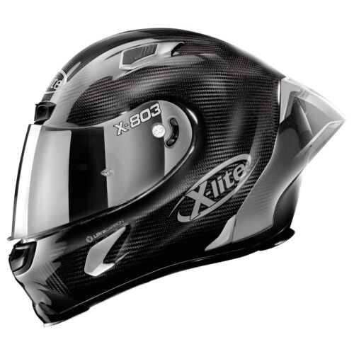 [U8R0005690442] Casco Integral X-lite X-803 RS Ultra Carbon Silver