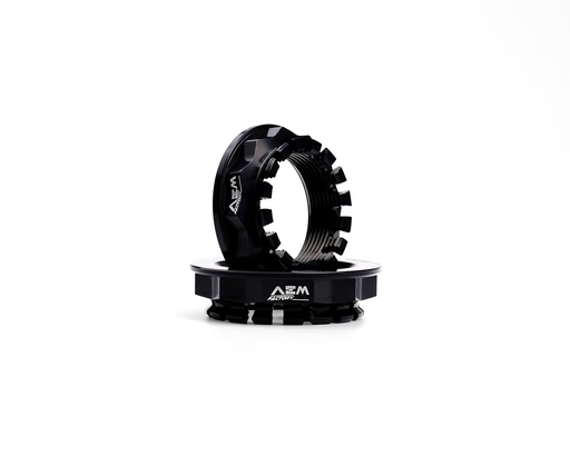 [DU009-BK] Kit Tuerca Rueda Trasera M38x1.50 AEM Ducati Hypermotard / Monster 1100 5H 