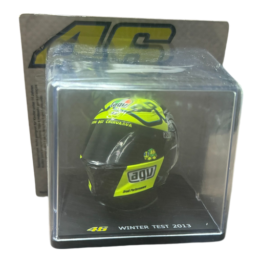 [LVU5H521503] Casco Coleccionable VR46 Escala 1/5 Test Winter Test 2013