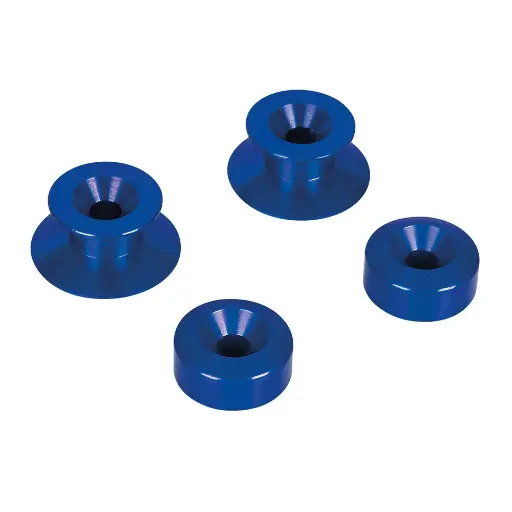 [90340] Spools Kit soportes caballete - M10 - Azul