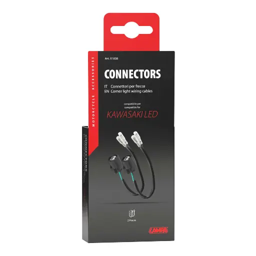 [91608] Kit Cables Direccionales Kawasaki (Led) x 2Und