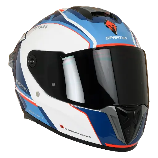 [9321B080715] Casco Integral Spartan FF122 Hawk SV Titan Evo A7 CE22.06