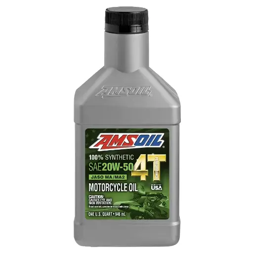[MC5QT] Aceite Amsoil 20W50 100% Sintetico SAE X 0.95L Para Motocicleta