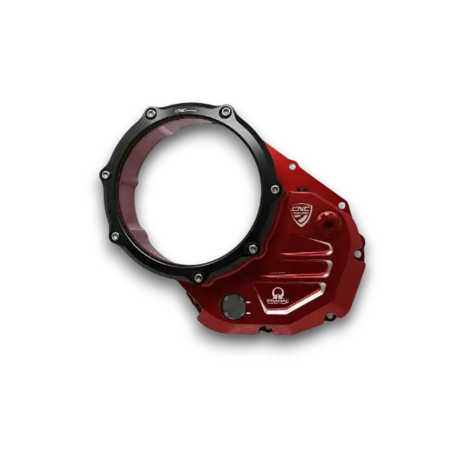 [CA503BR] Tapa Clutch Transparente CNC Racing Ducati Hypermotard  
 / Multistrada   / Scrambler