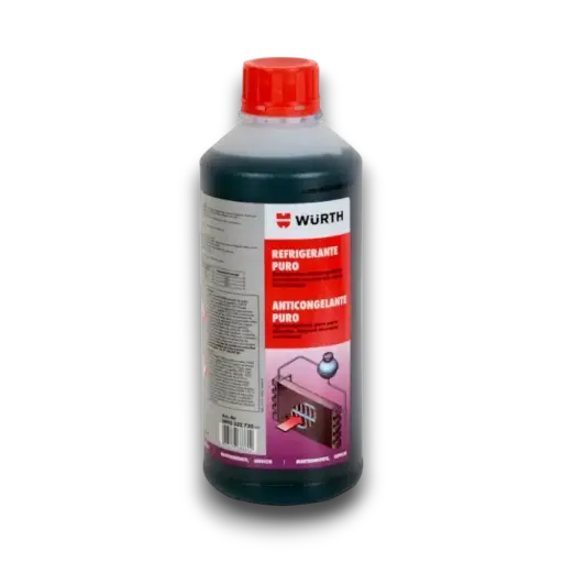 [08933321331R] Refrigerante Anticongelante Wurth 33% Base Glicol x 1L