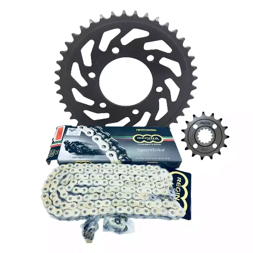 [43115+1-4347-41+137ZRP/00B] Kit Arrastre Kawasaki Z1000 SX Cadena Regina ZRPx112