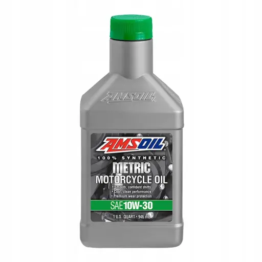 [MCTQT] Aceite Amsoil 10W30 100% Sintetico X 1L Para Motocicleta